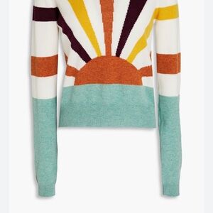 Autumn Cashmere - Colorful Sunburst Sweater